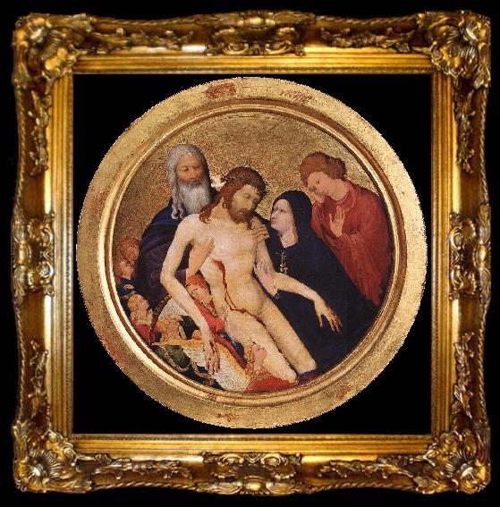 framed  MALOUEL, Jean Large Round Pieta sg, ta009-2